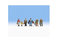 Set figurine "pasageri" - H0 NOCH 15224